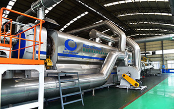 Industrial Continuous Waste Plastic Pyrolysis Production Line